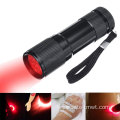 Handheld Mini Red LED Flashlight